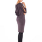Hooded Dress in Urban Jungle